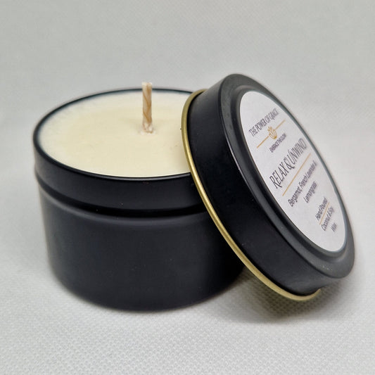 Relax & Unwind 4oz Tin Candle