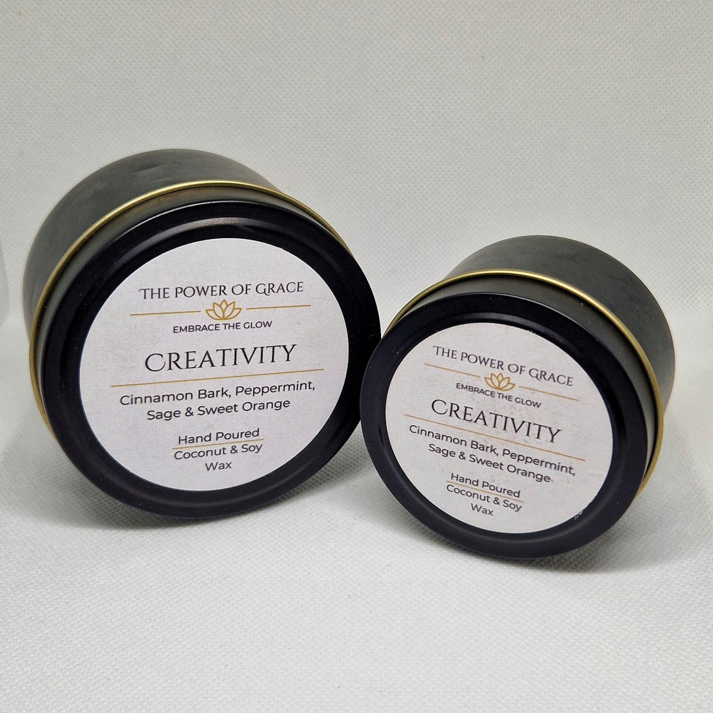 Creativity 4oz Tin Candle