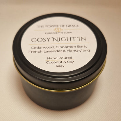 Cosy Night In 8oz Tin Candle